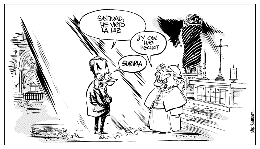 zapatero y la luz